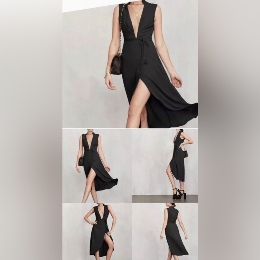 Reformation Jentri Wrap Dress